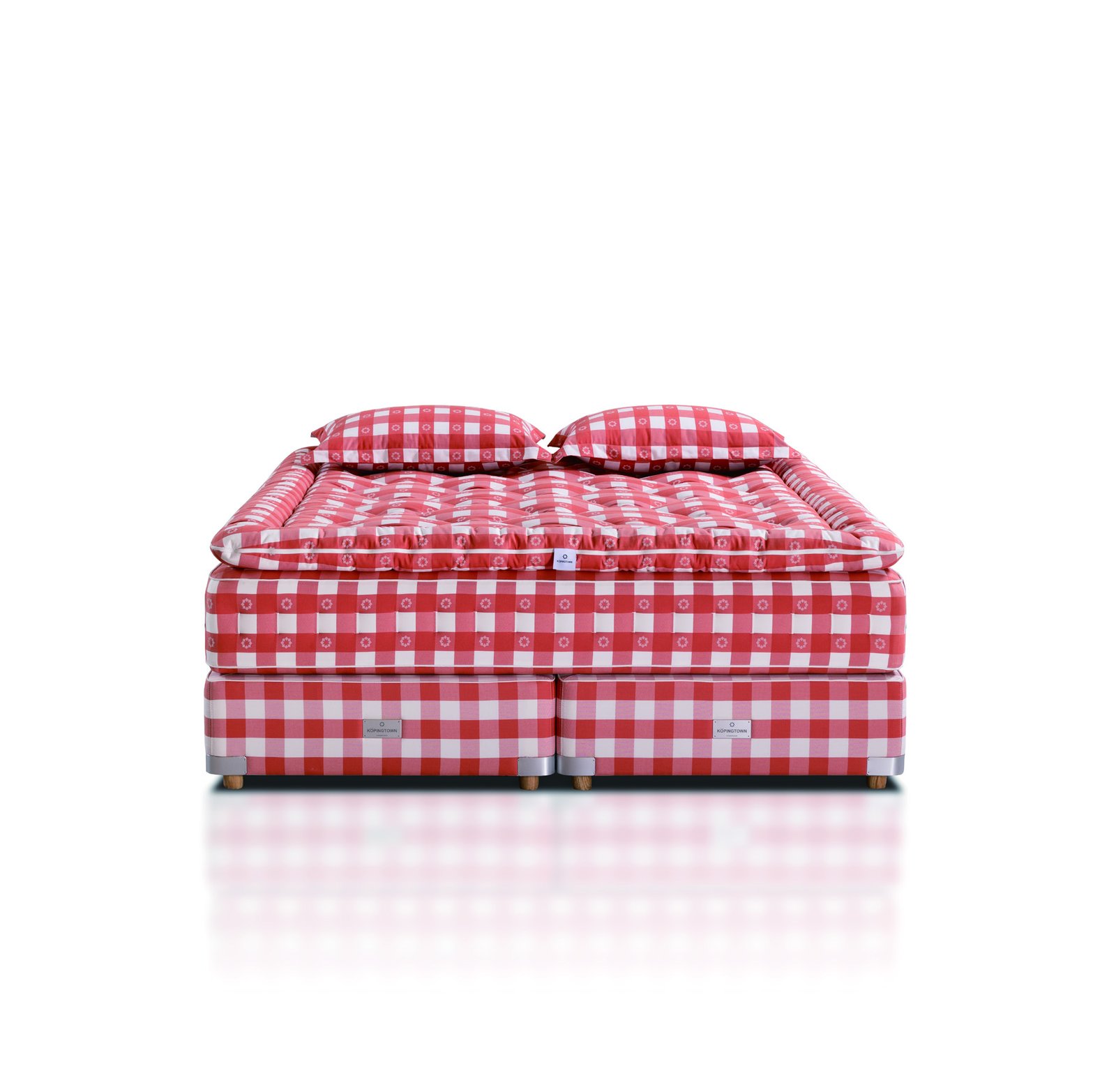 Astral Pivot XP-011 alternate factory render in vivid red gingham check