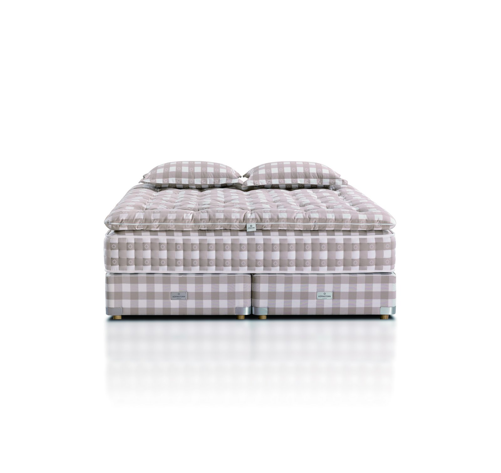 Jade Sky handcrafted mattress in natural cream fabric